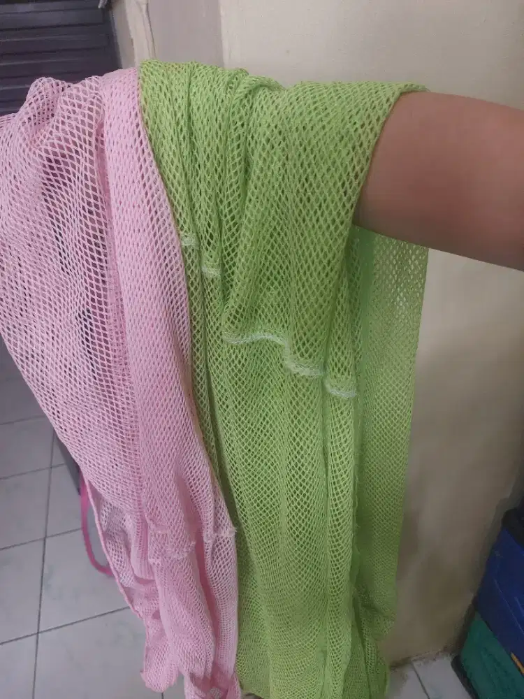 Kain ayunan merek biasa free kelambu