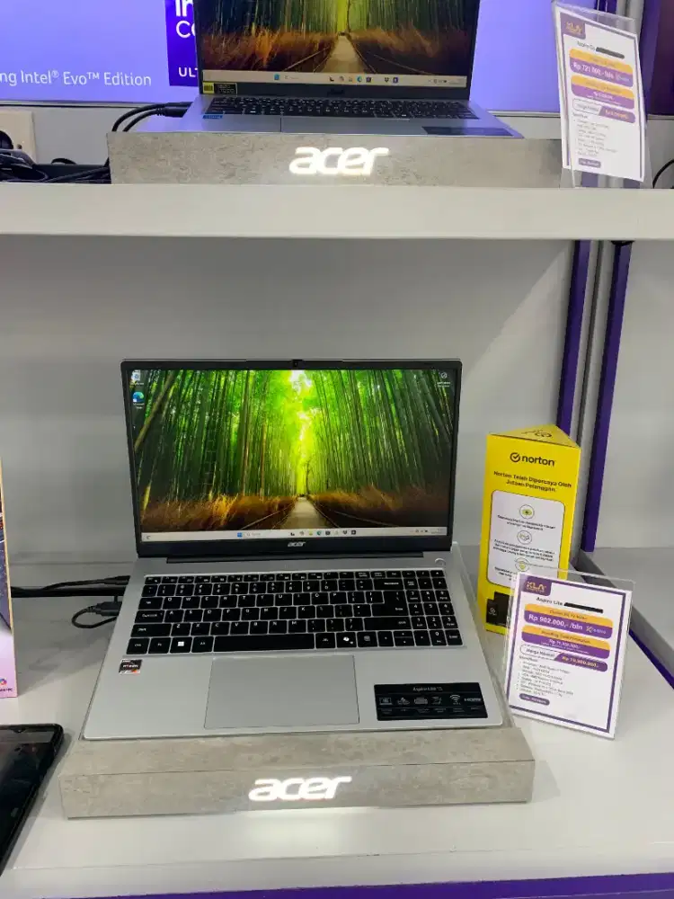 cicilan laptop acer aspire lite promo free cicilan 1-2 kali angsuran