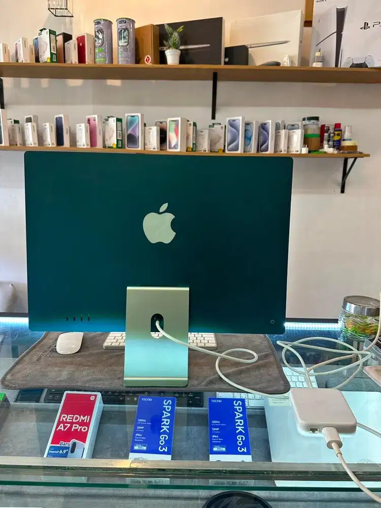 iMac M1 2021 24inch 8/512GB green ibox fullset