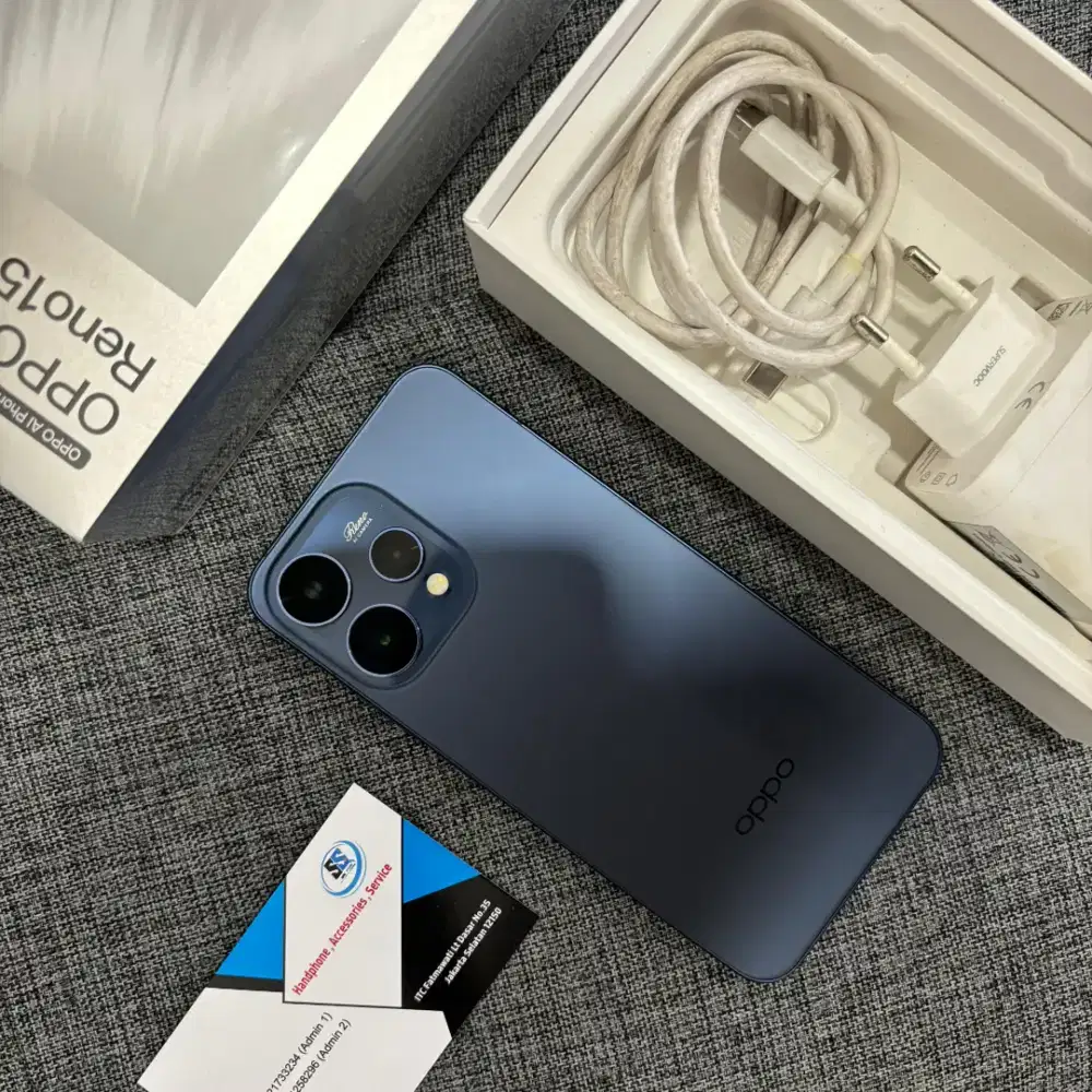 OPPO Reno15 5g 12/256gb garansi on feb 2027