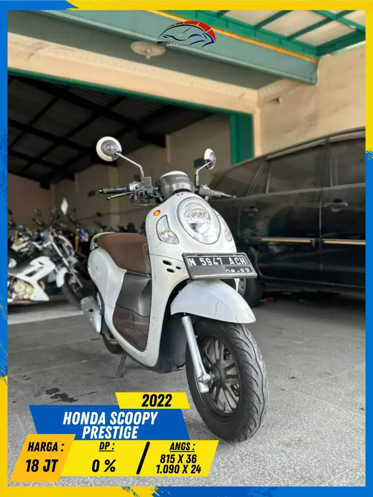 HONDA SCOOPY PRESTIGE 2022 NDANG GASSKEUN HIKMAH MOTOR KEPUH MALANG