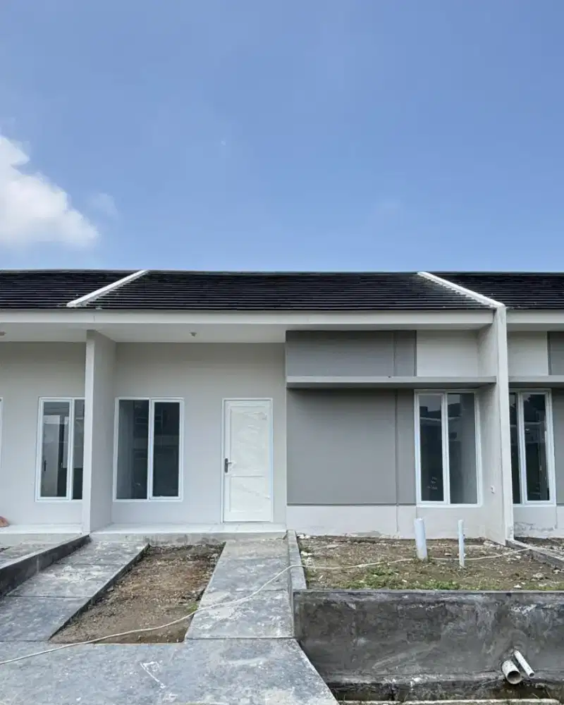 Rumah cicilan flat 1 jutaan DP hanya selangkah ke stasiun daru