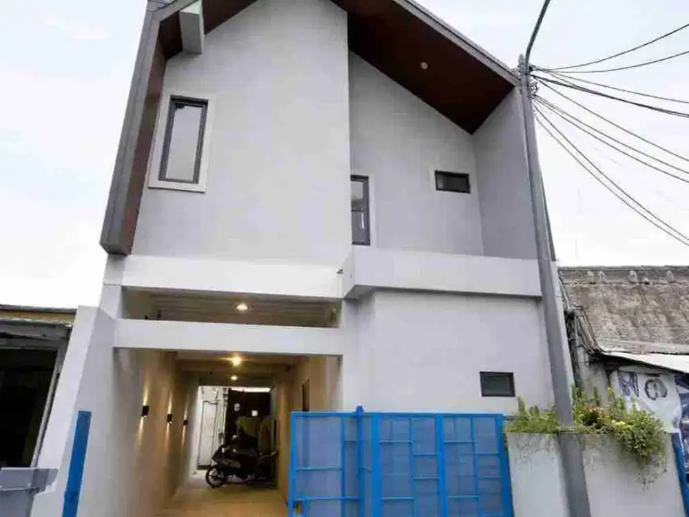 Dijual cepat rumah bangunan Baru 
Konsep Industrial 
Cipinang, Jakarta Timur