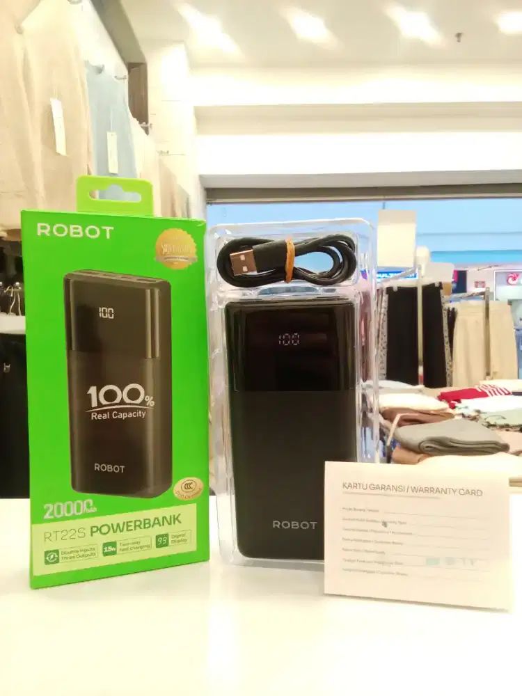 POWER BANK ROBOT 20RB MAH