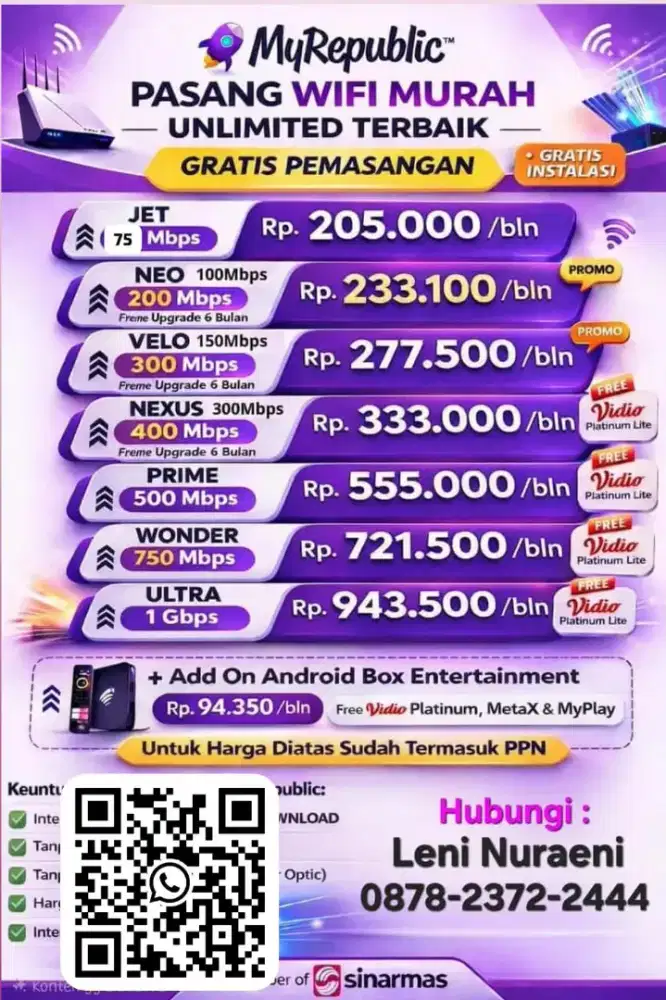 WIFI TERBAIK MY REPUBLIC