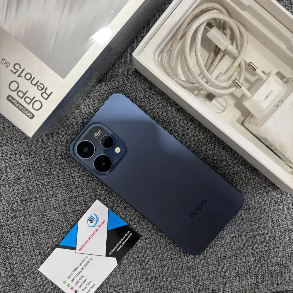 OPPO Reno15 5g 12/256gb garansi on feb 2027