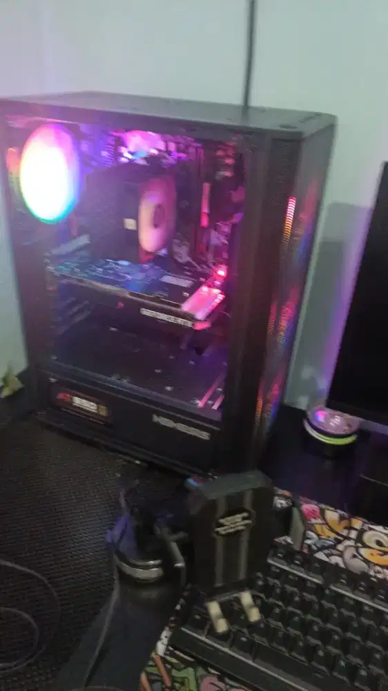 PC Gaming Full Set Intel i5 Gen 12 AMD 9060 XT