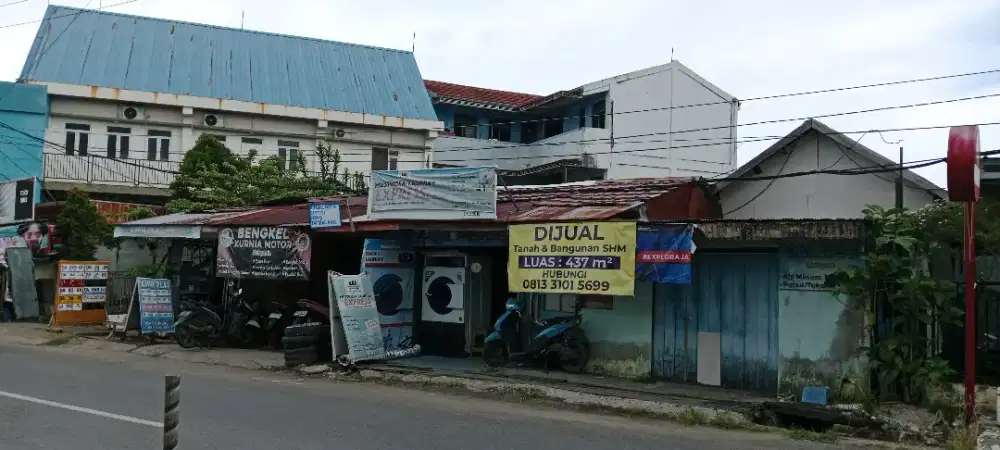 Dijual Cepat : tanah dan bangunan semi permanen