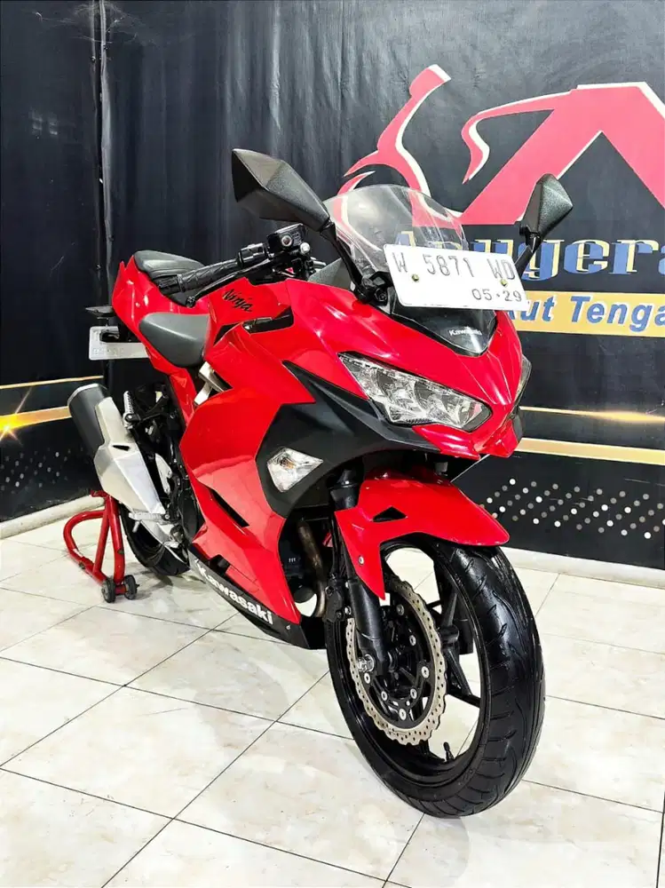 Kawasaki New Ninja 250 FI reg 2019 dp 8jt an gas pol