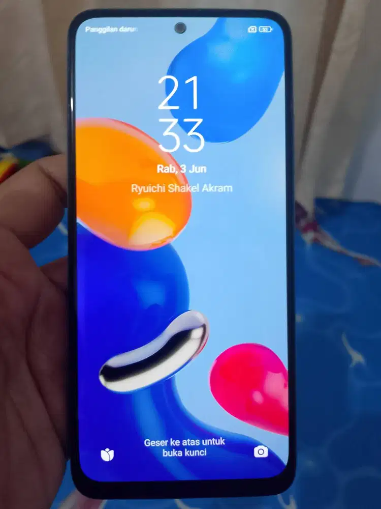 Dijual xiomi redmi note 11 tahun 2022 (tanpa kardus dan charger)