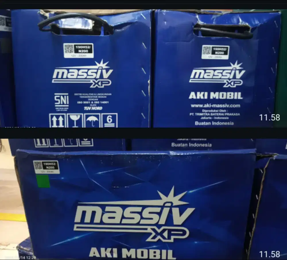 Aki genset 190H52/N200