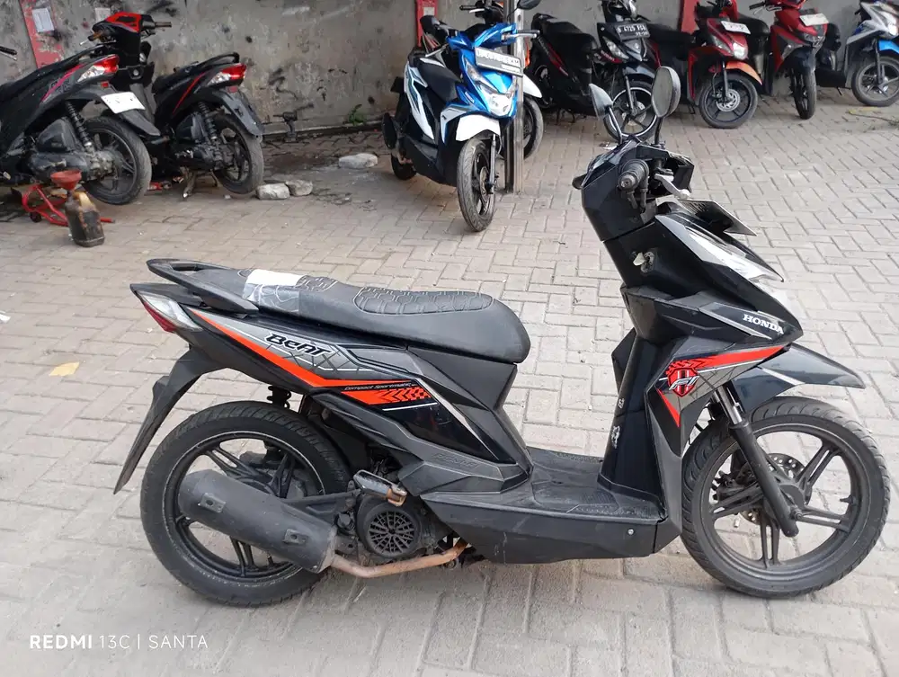 [PROMO] Honda beat eco Tahun 2016 Surat komplit