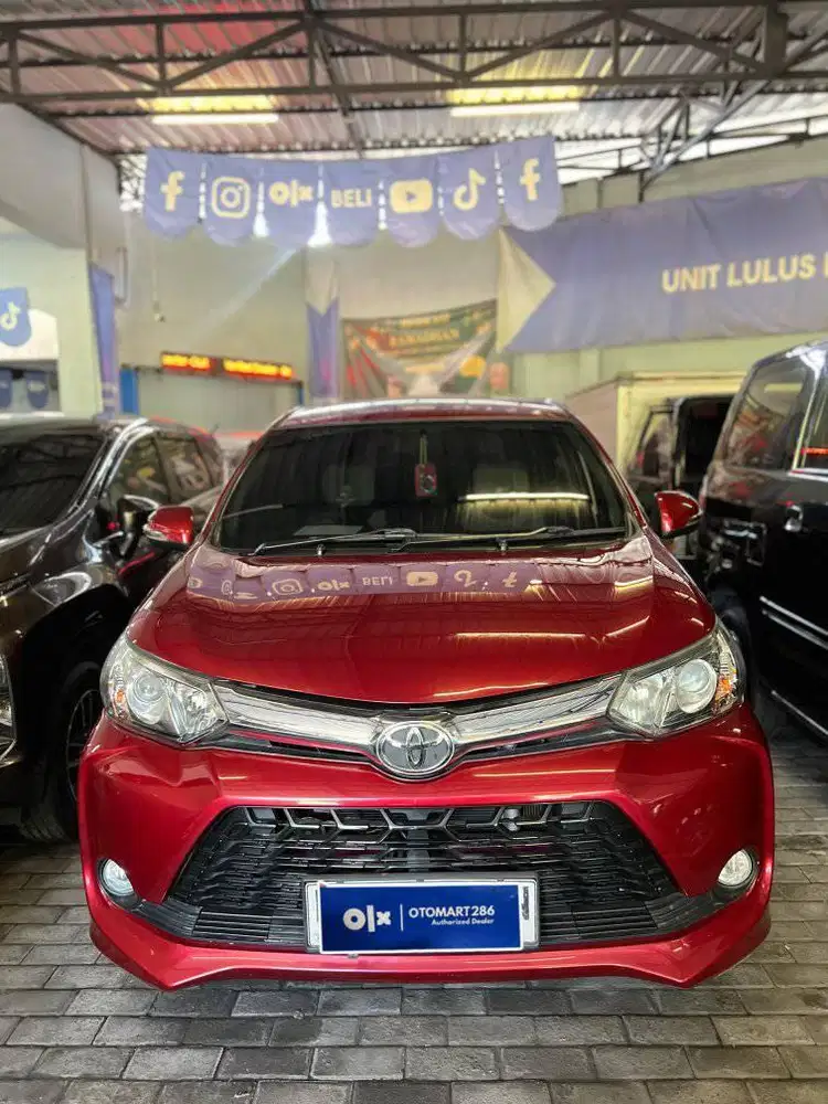 TOYOTA 2016 AVANZA VELOZ 1.5 A/T MARUN MURAH MOBIL1717 JEMURSARI