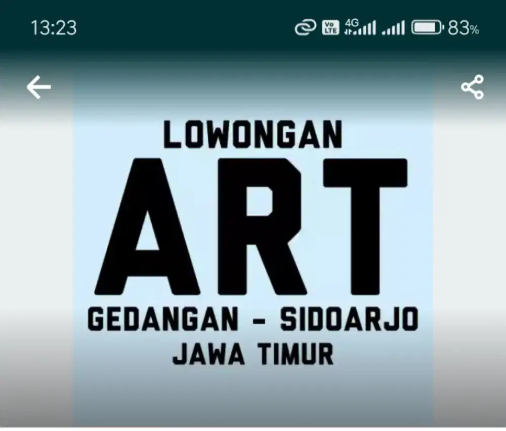 DI BUTUHKAN ART
