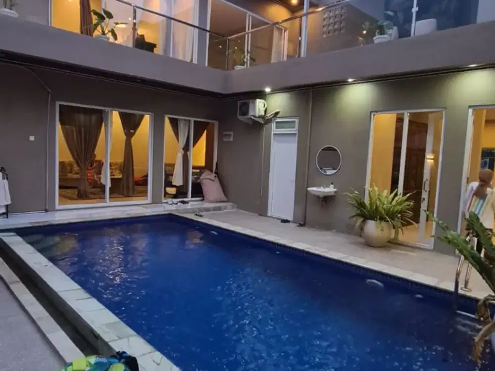 Rumah Villa Ada Pool Full Furnished Dlm Komplek Jl. Transyogi, Cibubur