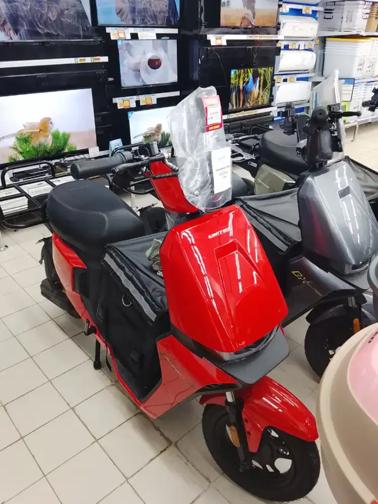 Promo cicilan sepeda listrik Bunga 0% Gratis 1x angsuran