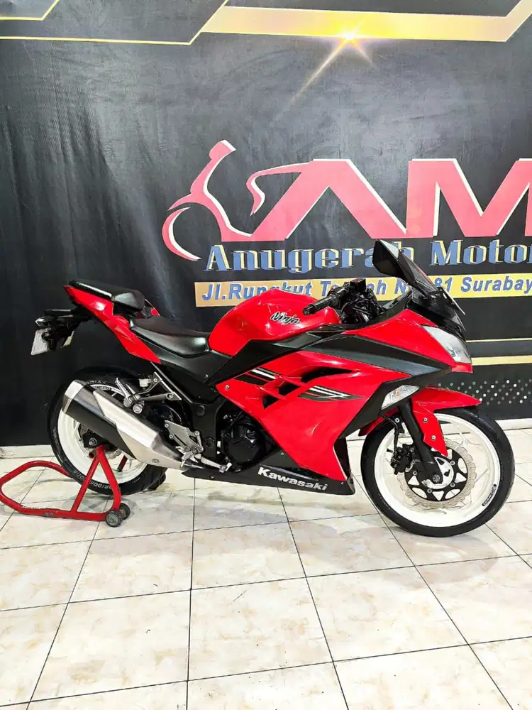 Kawasaki Ninja 250 FI TH 2017 Odo 10rb anugerah motor rungkut