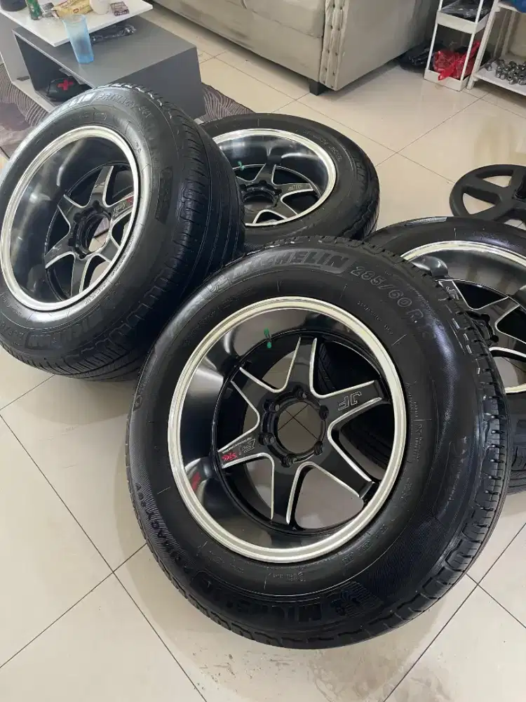 Velg Jf luxury samlong ring 18 for pajero,fortuner,triton,hilux