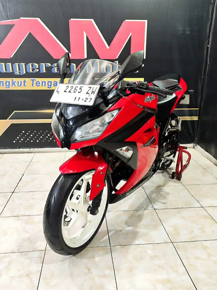 Kawasaki Ninja 250 FI TH 2017 Odo 10rb mulus
