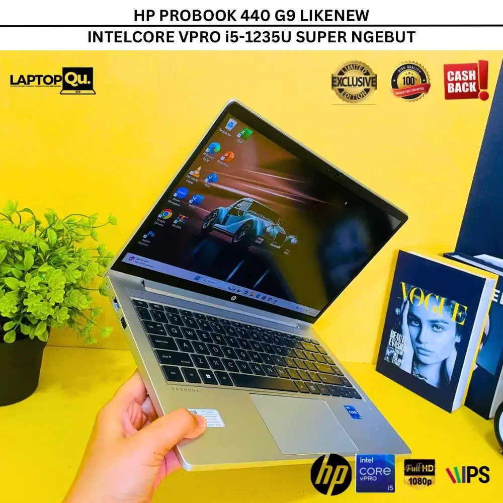 HP PROBOOK 440 G9 i5-1235U RAM 8GB/SSD 512GB/FHD IPS/GRADE A