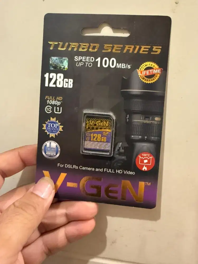 Memory card camera 128 Gb vgen