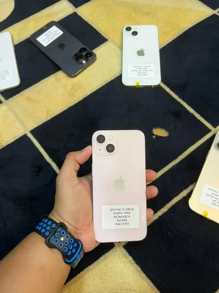 Iphone 13 128gb resmi ibox fullset original likenew