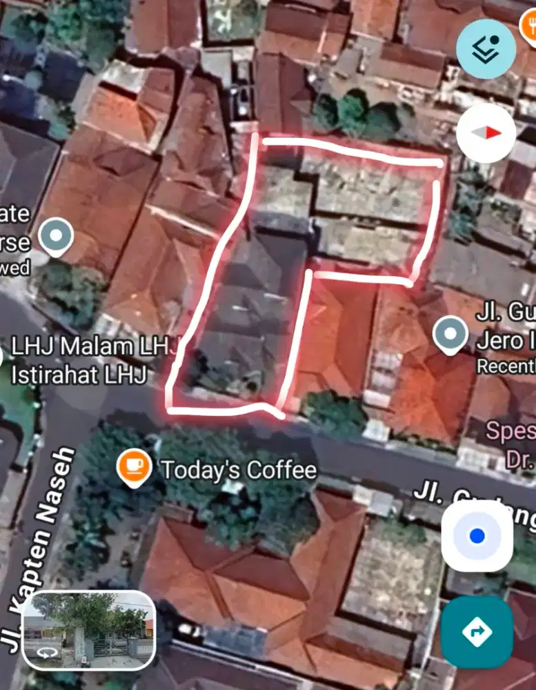 Rumah Tengah Kota Tasikmalaya Pinggir Jalan SHM cocok utk Kafe/ Kantr