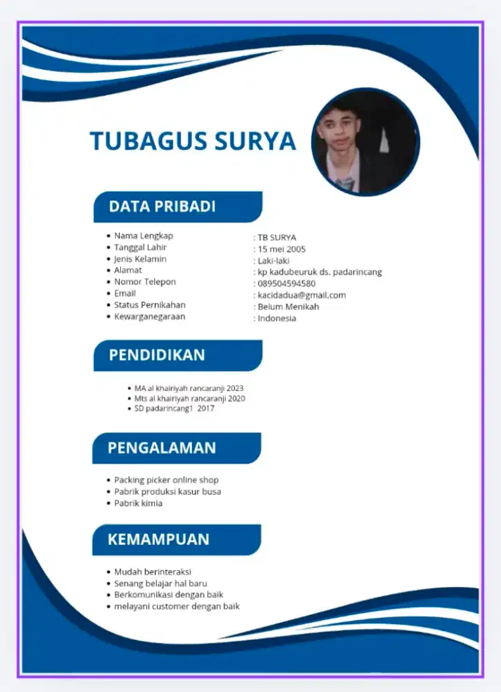 Nyari pekerjaan fulltime