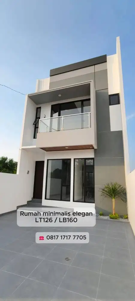 Rumah Modern Minimalis Grand Wisata SHM