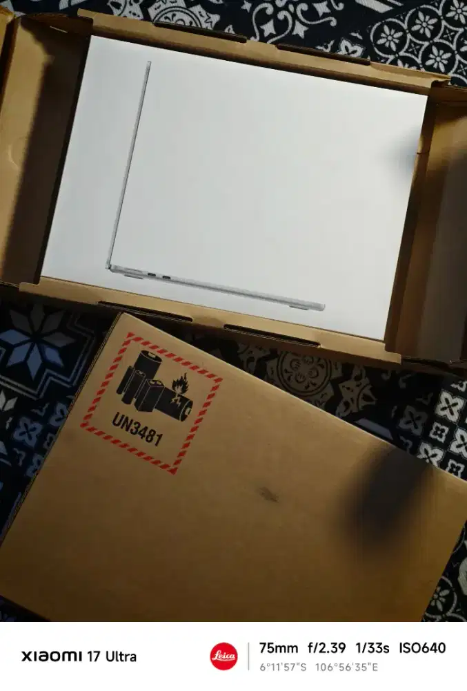 Macbook Air M5 16/512GB Resmi Silver New
