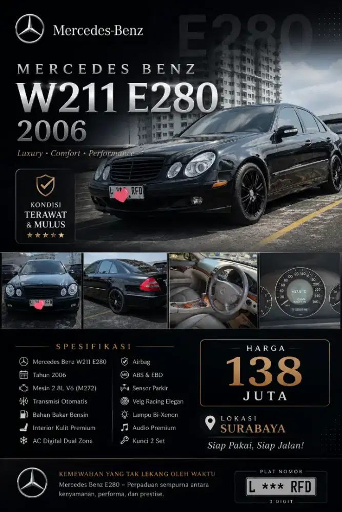 Mercedes Benz W211 E280