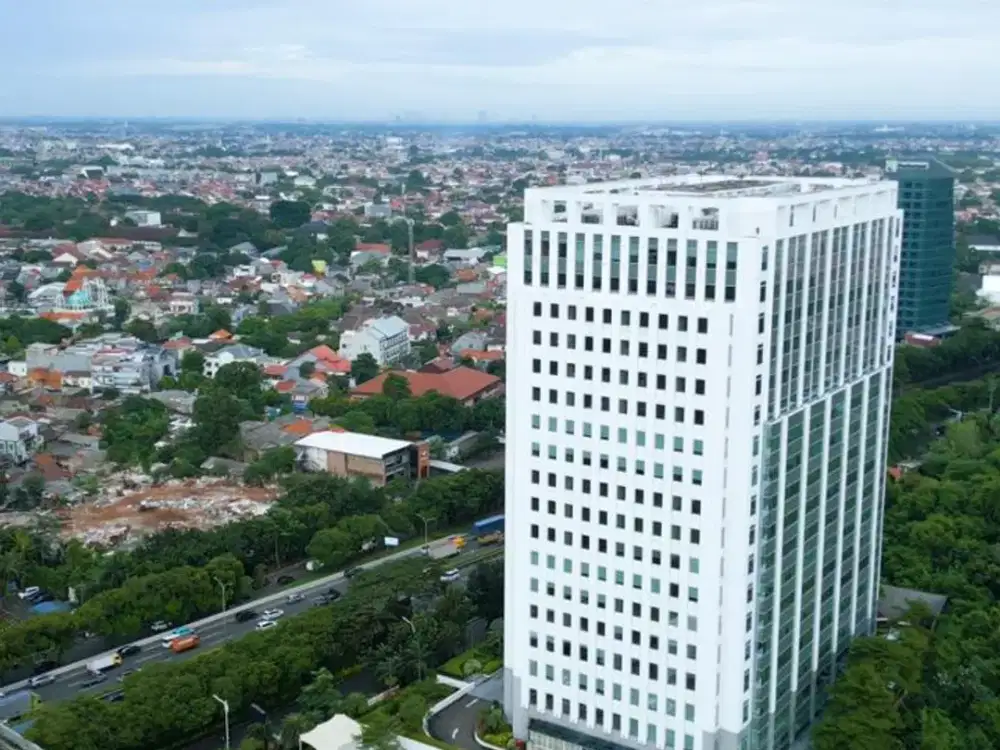 Gedung Perkantoran Plaza Oleos Jaksel 11248m2 22LT Celing Tinggi Tersedia Smarlift Lokasi Strategis