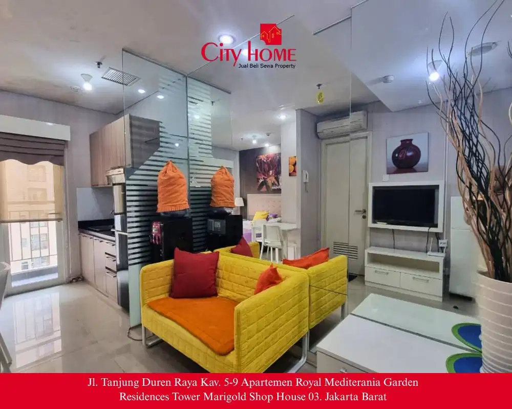 Dijual Cepat Apartemen 1 Bedroom Furnished di Madison Park