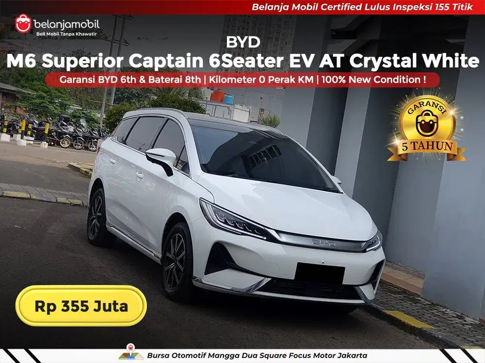 [ KM 0 ] BYD M6 M 6 Superior Captain 6Seater EV 2025 2026