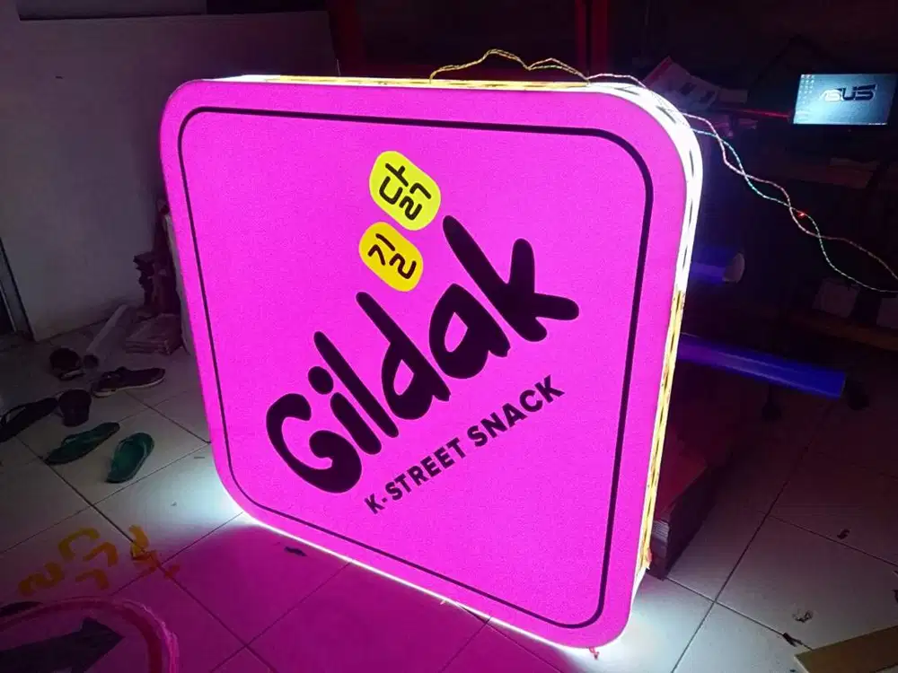 NEON BOX, PAPAN NAMA, HURUF TIMBUL, NEON FLEX, REKLAME, DISPLAY