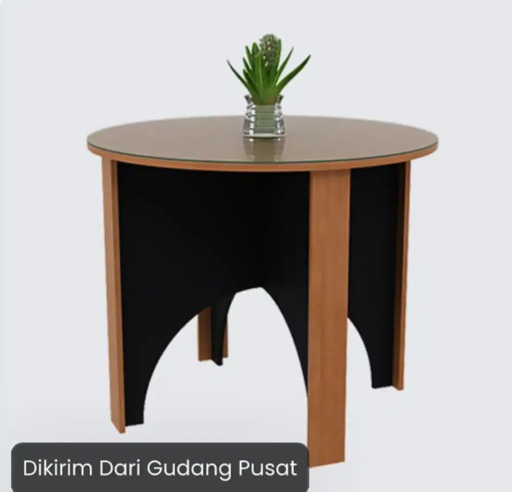 Meja bulat bisa buat meja metting