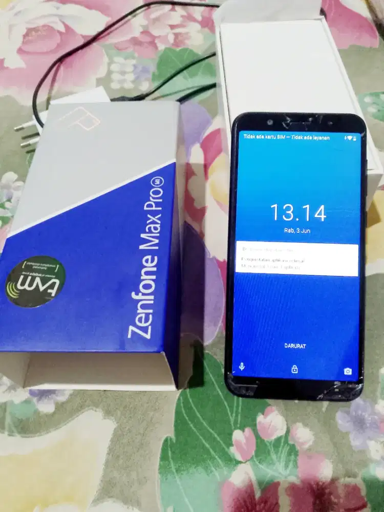 Asus Zenfone max pro M1 Fullset