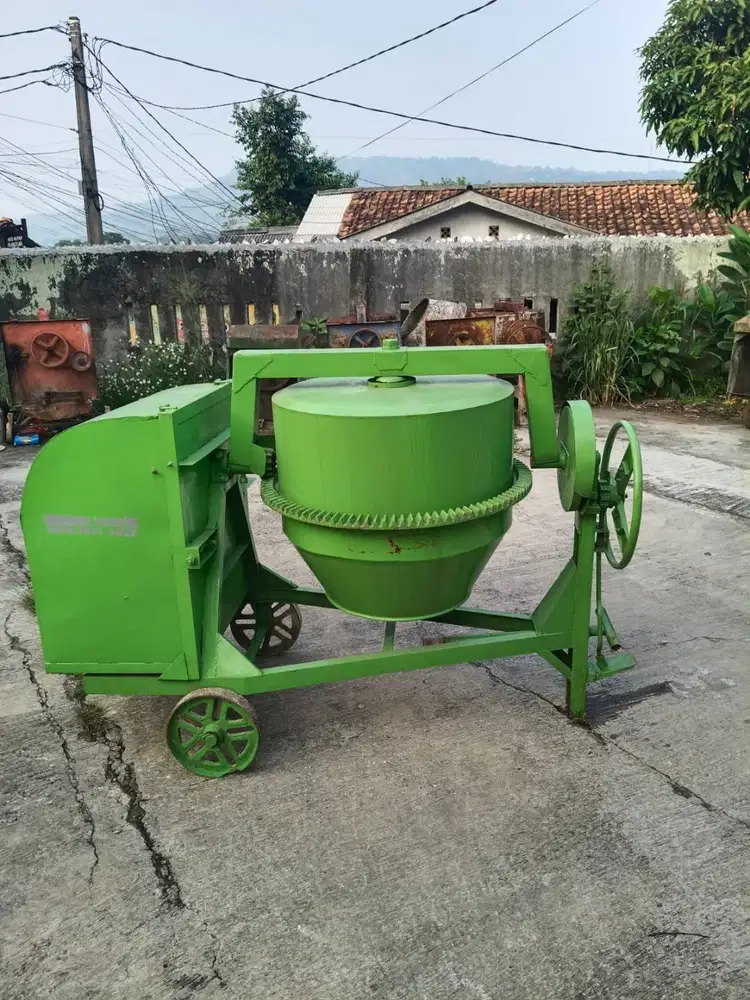 Jual Mesin Molen Beton Iron Globe Kondisi Mulus