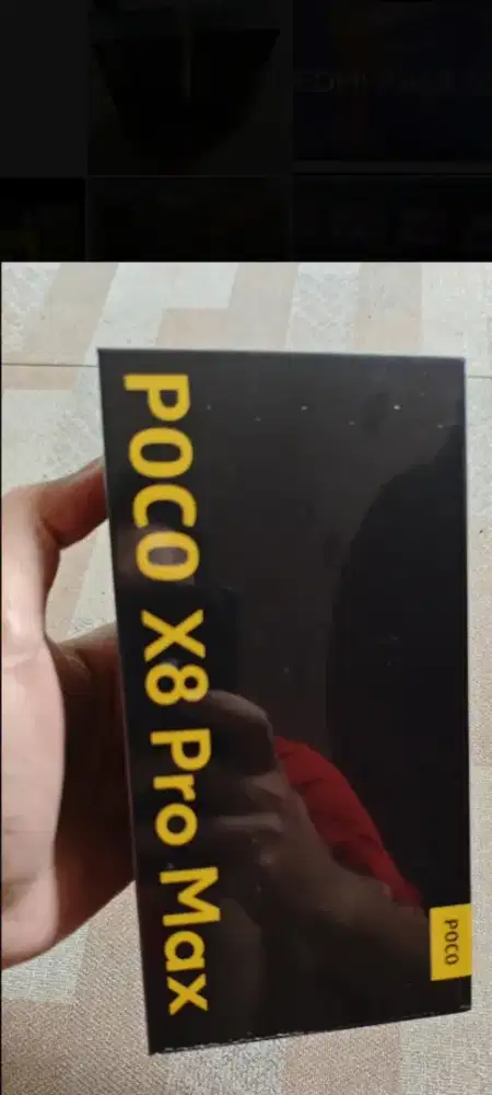 Xiaomi poco X8 pro max 512gb ram 12gb 5G dan12/256 garansi resmi