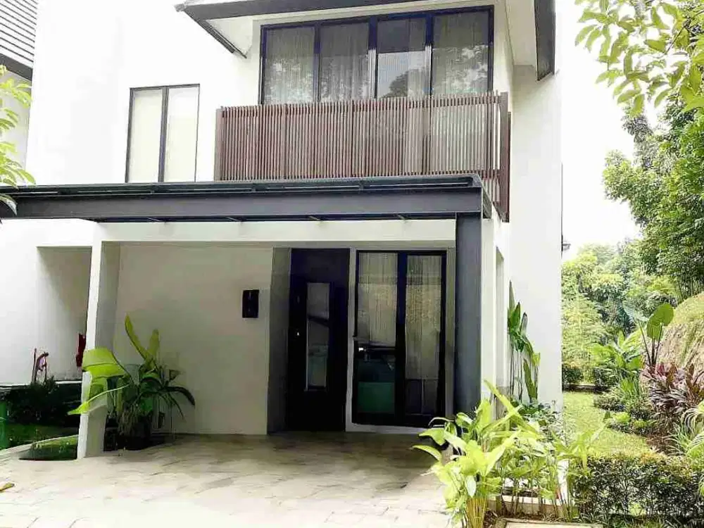 Rumah cluster modern furnished di Hook dekat taman lokasi Premium di cilandak dekat MRT Lebak bulus TB Simatupang