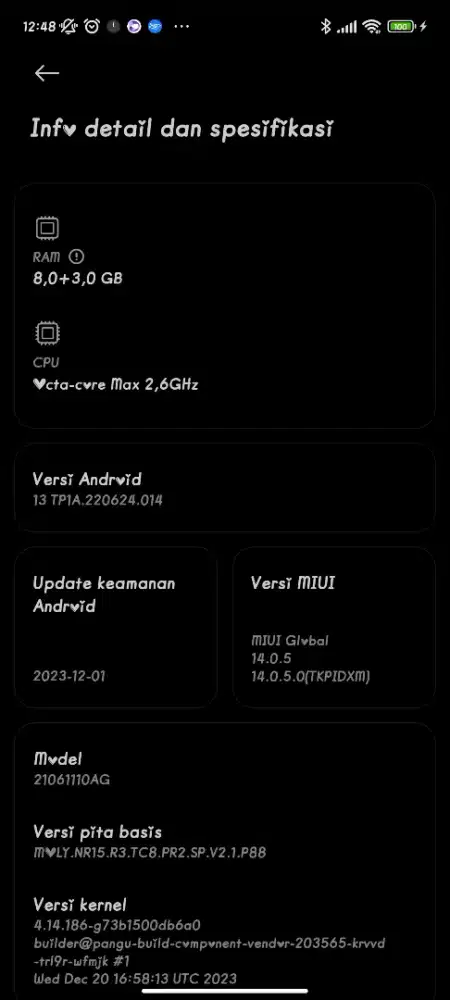 Poco X3 Gt ram 8+3/256