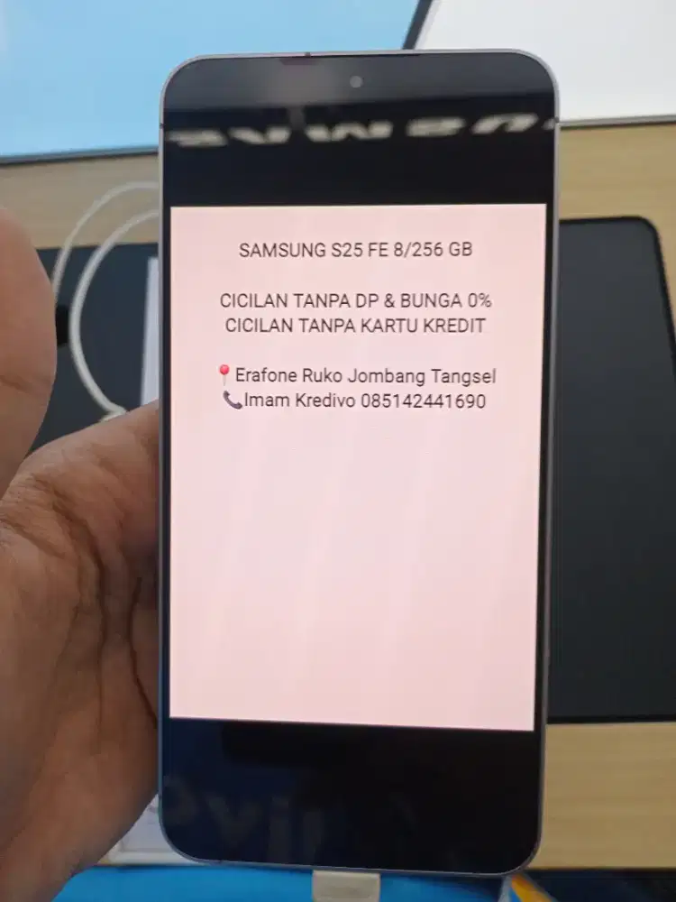 SAMSUNG S25 FE 8/256 GB CICILAN TANPA DP