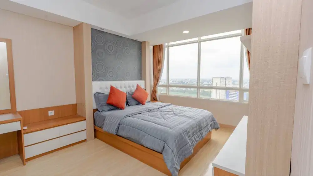 Disewakan Apartemen Skandinavia 2 Kamar Tidur Siap Huni Full Furnished