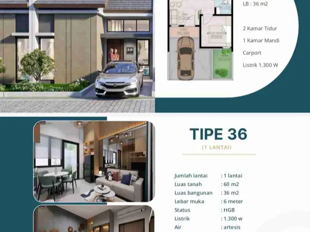 Dijual rumah minimalis modern di perumahan Bestari Mas, Bandung