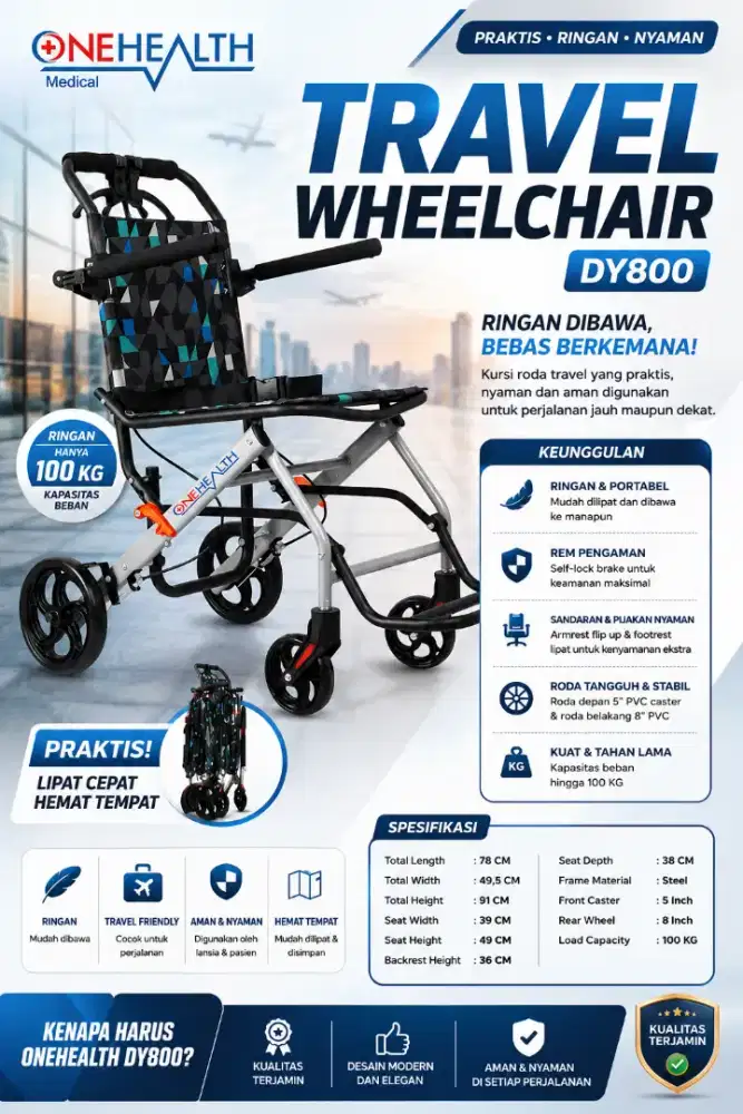 KURSI RODA DY800