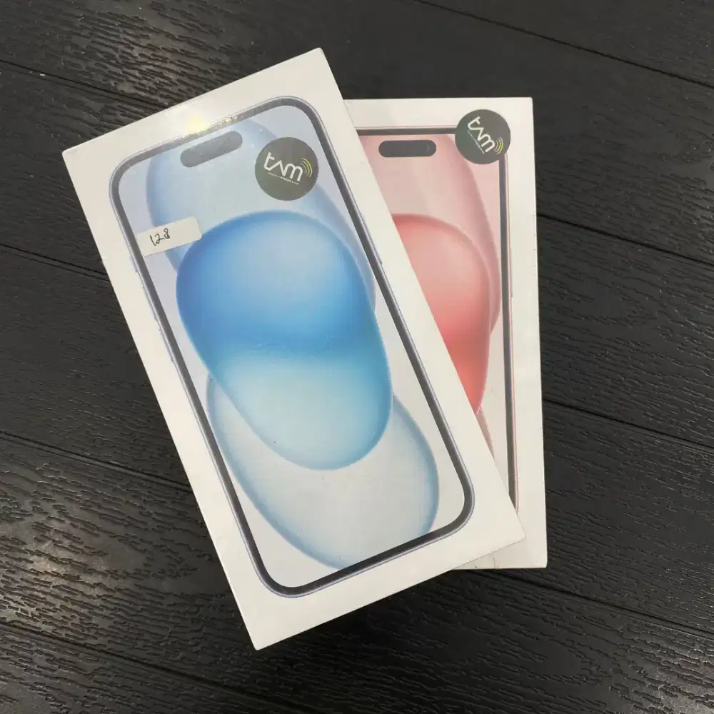 IPHONE 15 128 KONDISI SEGEL BERGARANSI RESMI IBOX