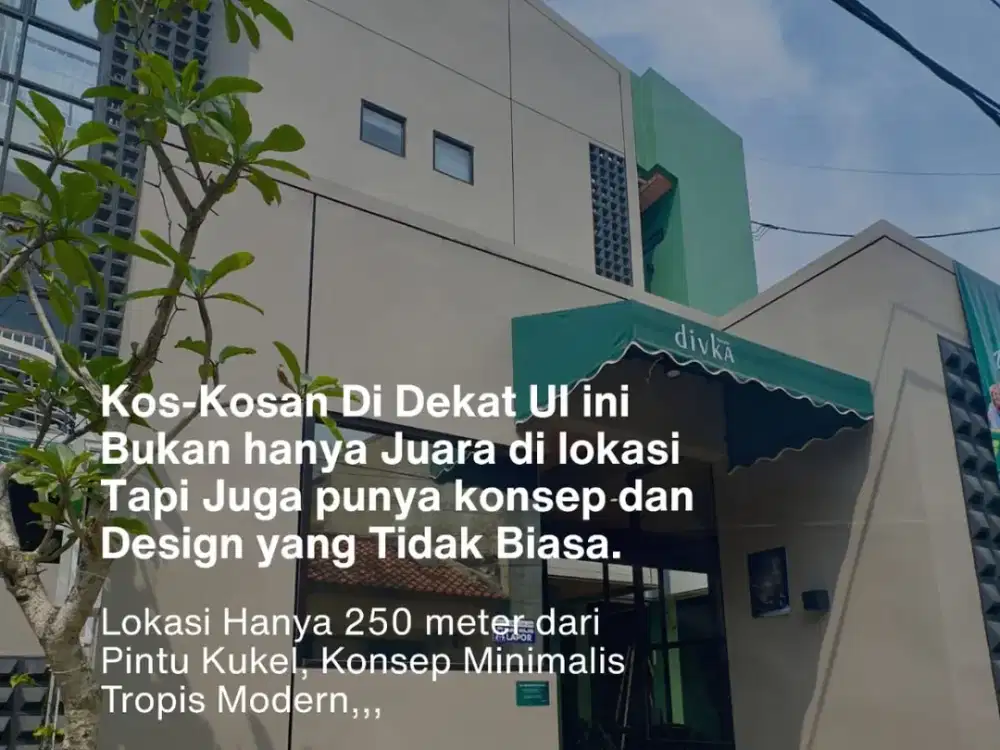 Divka Co-Living BARU 65Kamar FullBooked Mewah Terjangkau