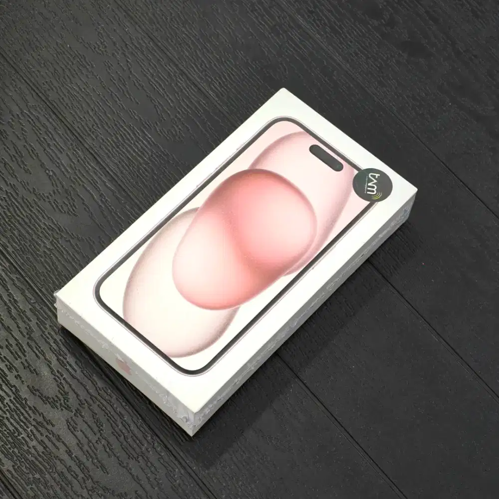 IPHONE 15 128 KONDISI SEGEL BERGARANSI RESMI IBOX