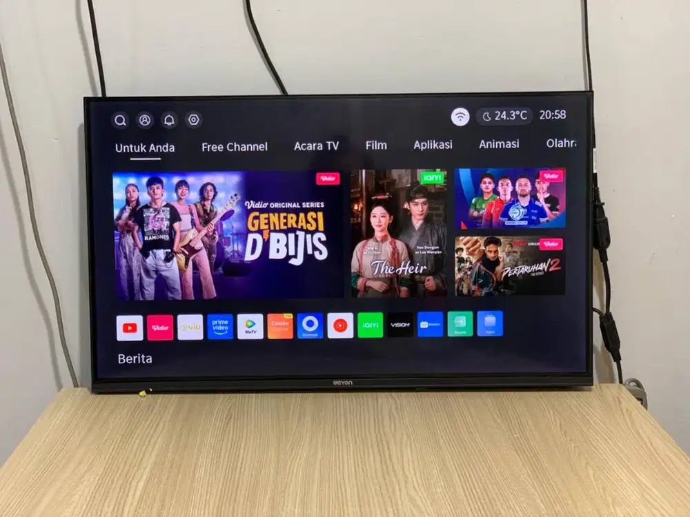 LED Android TV Weyon Smart Android TV 32 Inch Bisa Wifi Youtube