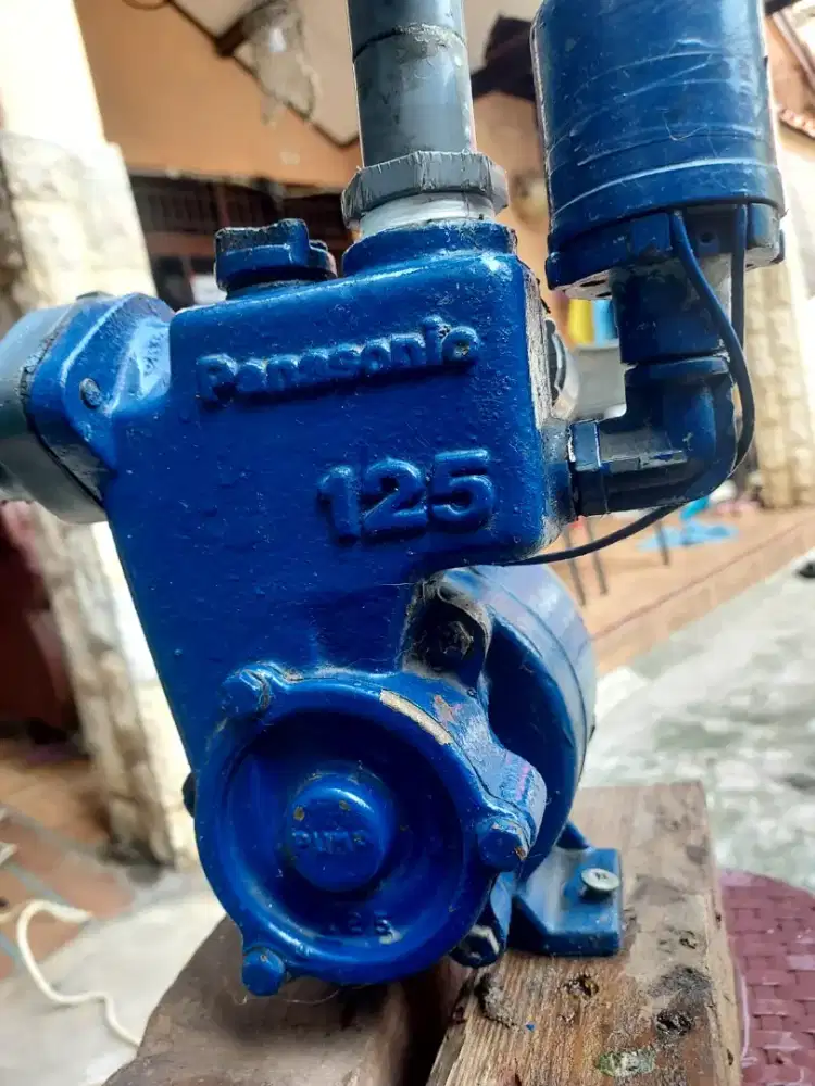 JUAL POMPA AIR PANASONIC 125 OTOMATIS BEKAS MSH NORMAL HARGA NEGO
